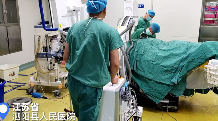 一體式平板C形臂在泗陽縣人民醫(yī)院投入使用 一體式平板C形臂在泗陽縣人民醫(yī)院投入使用