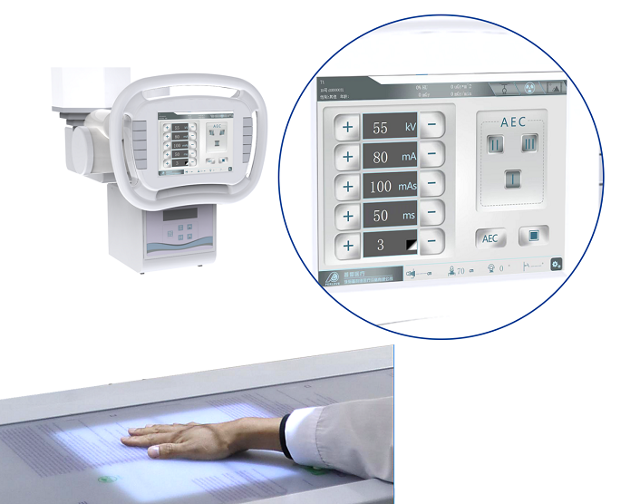 全自動(dòng)電動(dòng)限束器，一鍵切換